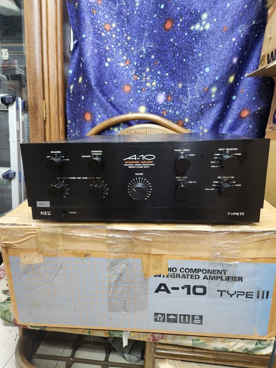 伝説 奇跡 デッドストック超美品 NECプリメインアンプA-10(TYPEⅢ