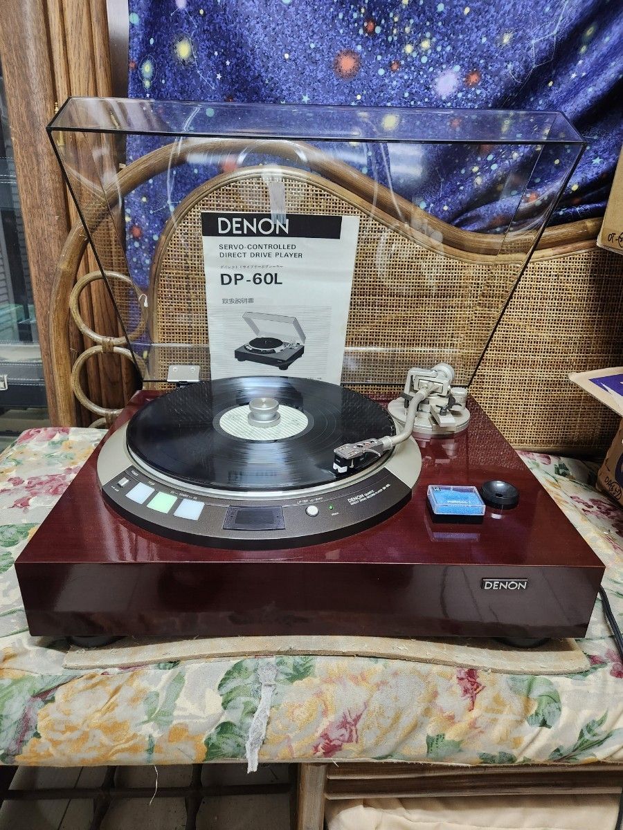 奇跡レストア済カートリッジ&針新品DENON最高級レコードプレーヤーDP