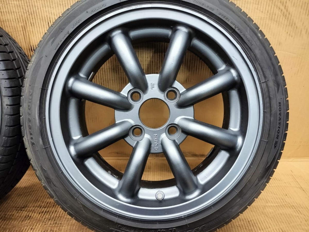 豊富な特価 155/55R14 14インチ WATANABE ワタナベ エイトスポーク 4.5