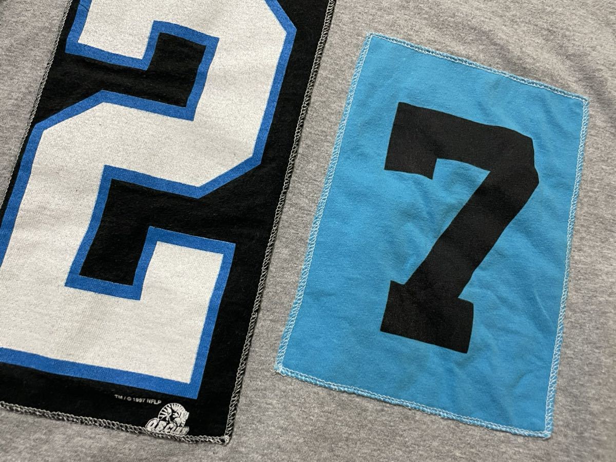 NFL 袖ワッペン付き　ゼッケンナンバリング半袖Tシャツ　＃27_画像9