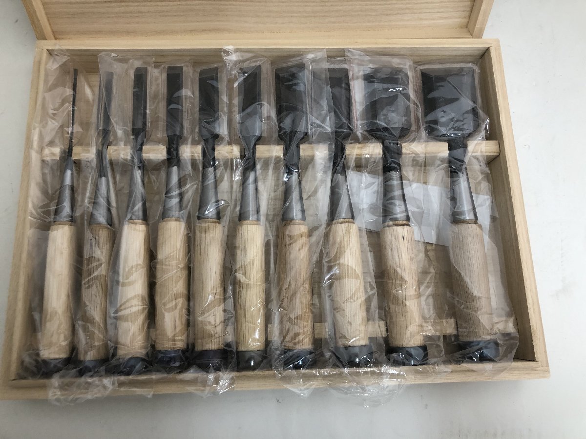 爆安セール! 忠綱 追入のみ 追入鑿 本セット 10本セット(新品・未