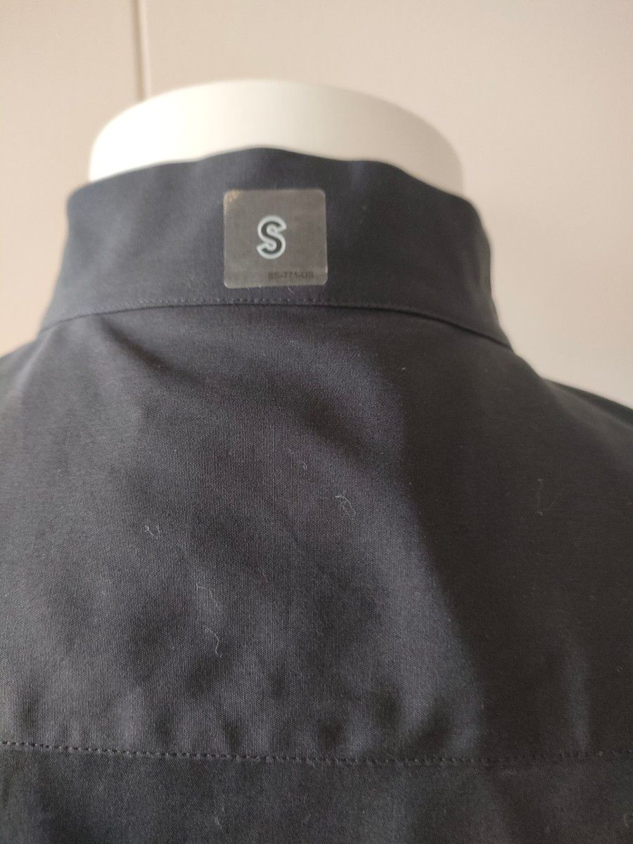 未使用　タグ付　+J　Ｓサイズ　スリムフィットデザインシャツ　黒　廃盤　レア