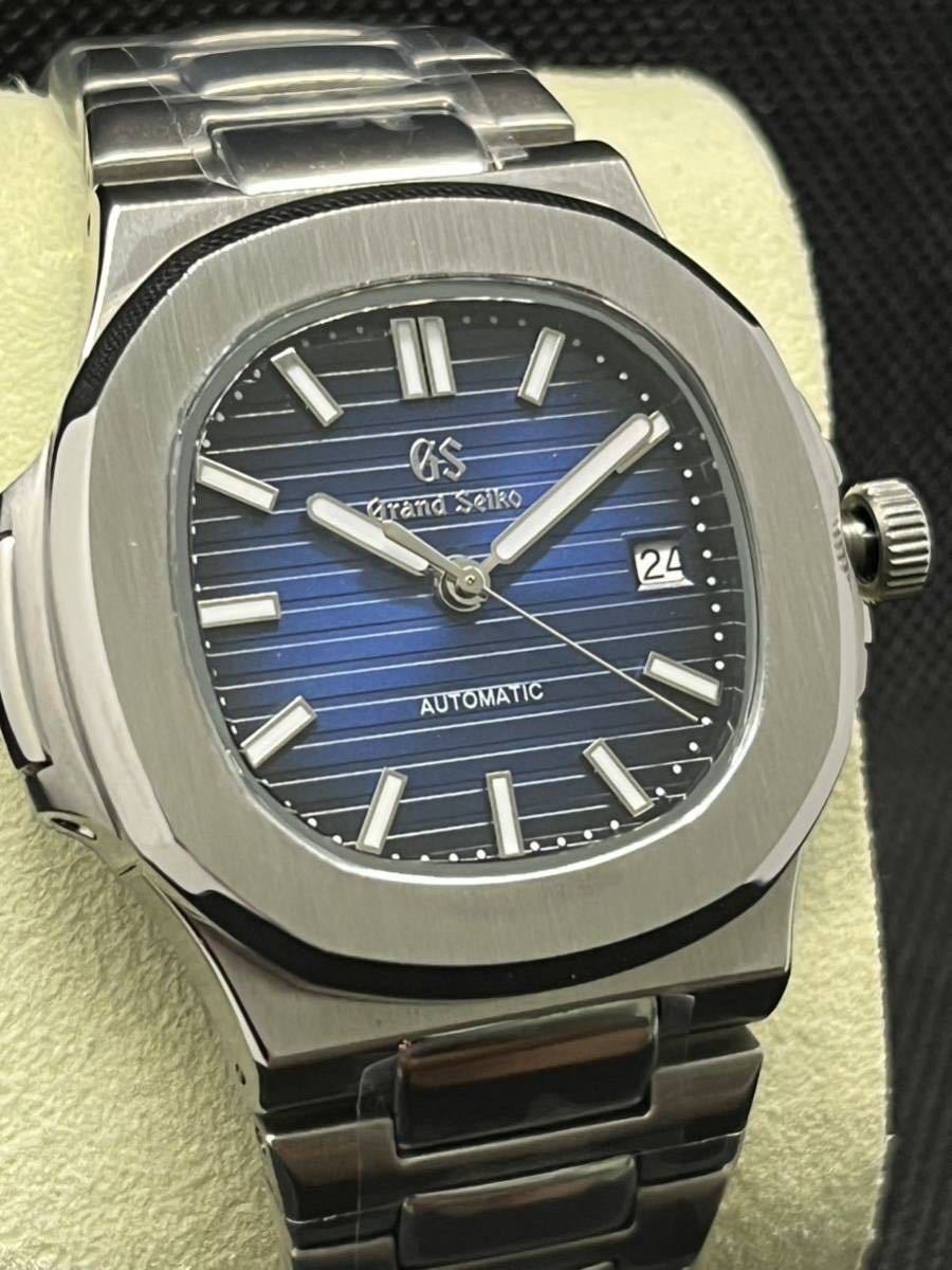 お買い得新品 ヤフオク! - SEIKO MOD nh35 ブルー カスタム 自動巻 手