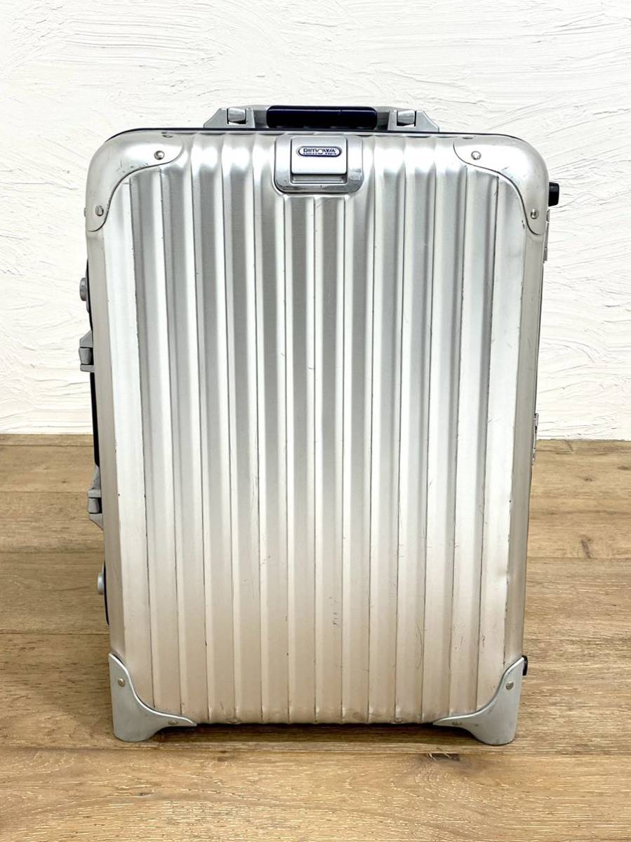 RIMOWA リモワ シルバーインテグラル 2x4輪 青タグ