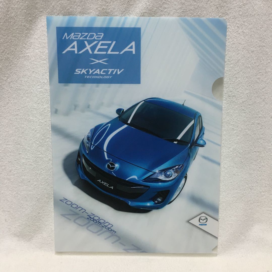  unused not for sale mazda Axela clear file rare goods Mazda car . summarize OK rare goods 