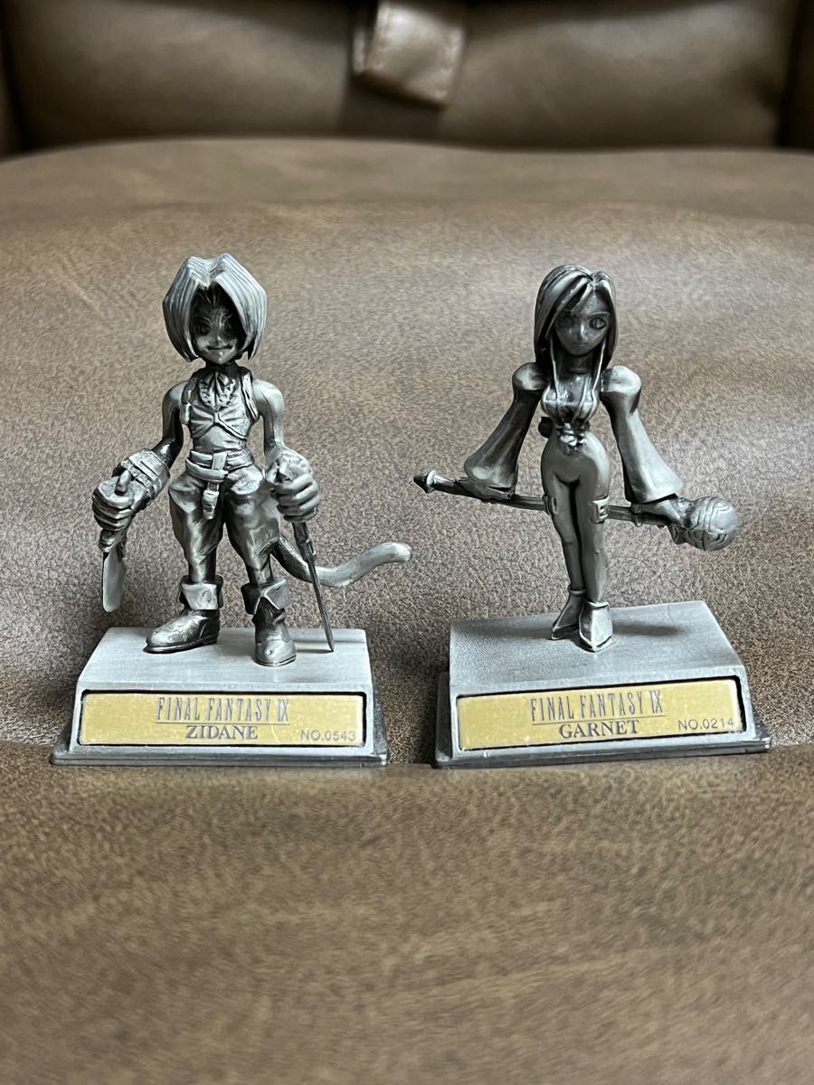 ファイナルファンタジー9 クロームフィギュア セット ジタン ガーネット FINAL FANTASYⅨ Chrome Figure