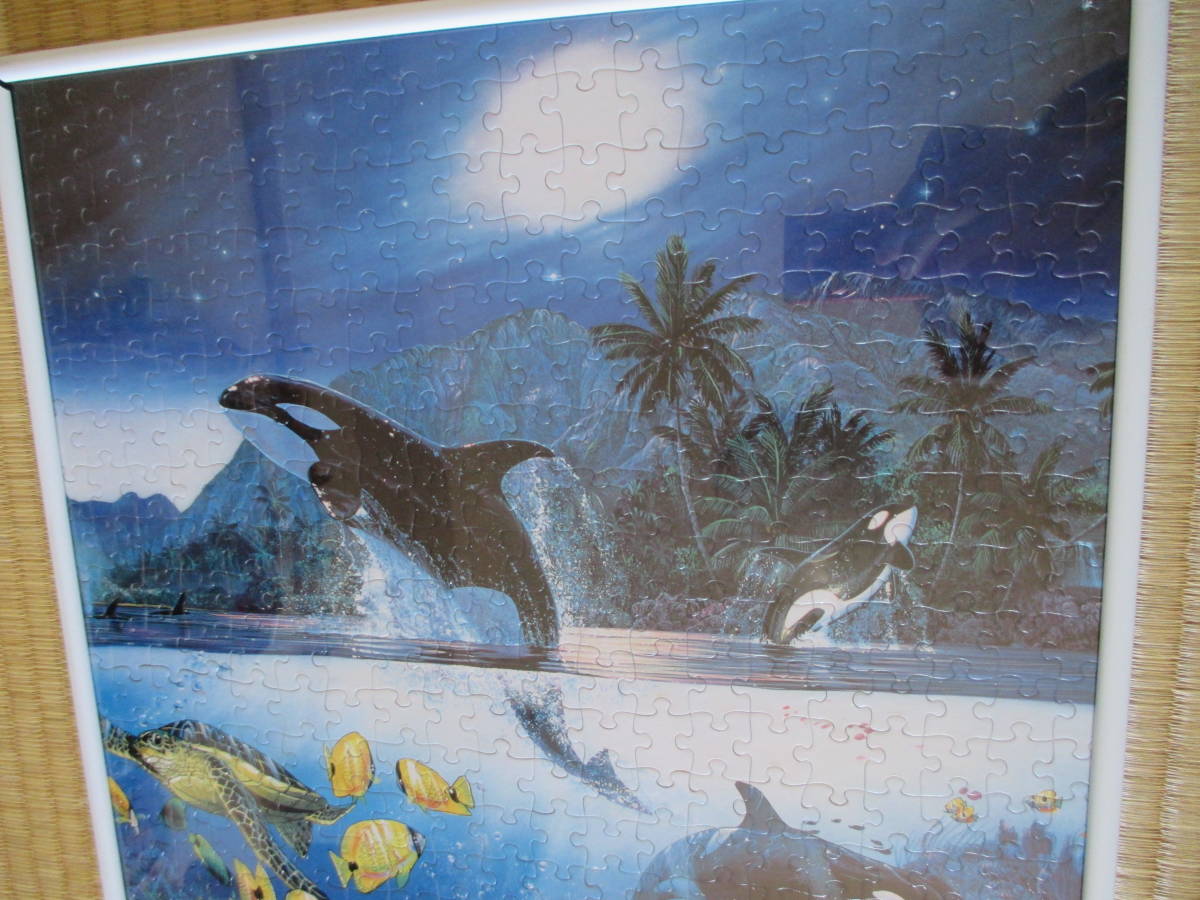  Christian lasen puzzle final product amount attaching dolphin Christian Riese Lassen