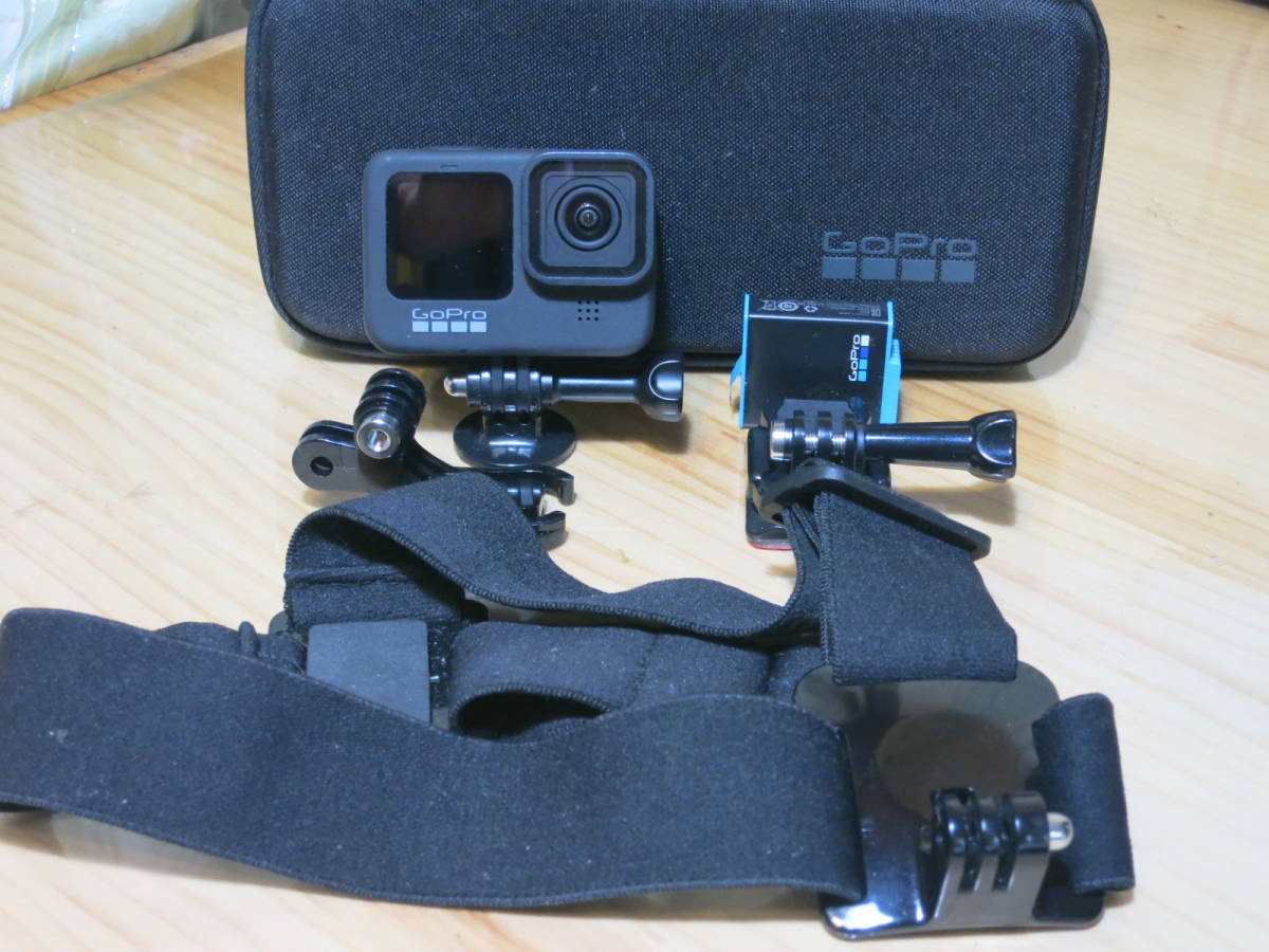 GoPro HERO9 BLACK アクションカメラ ヘットバンド付き - JChere雅虎