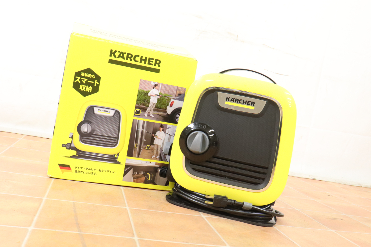 通電OK】KARCHER K Mini 1.600-050.0 ケルヒャー家庭用高圧洗浄機