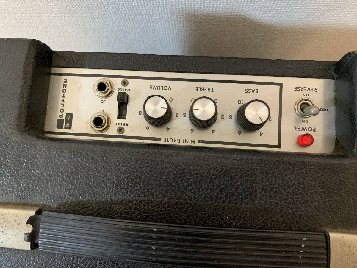 ☆品☆ POLYTONE ポリトーン MINI-BRUTE アンプ | www.annugeo.com