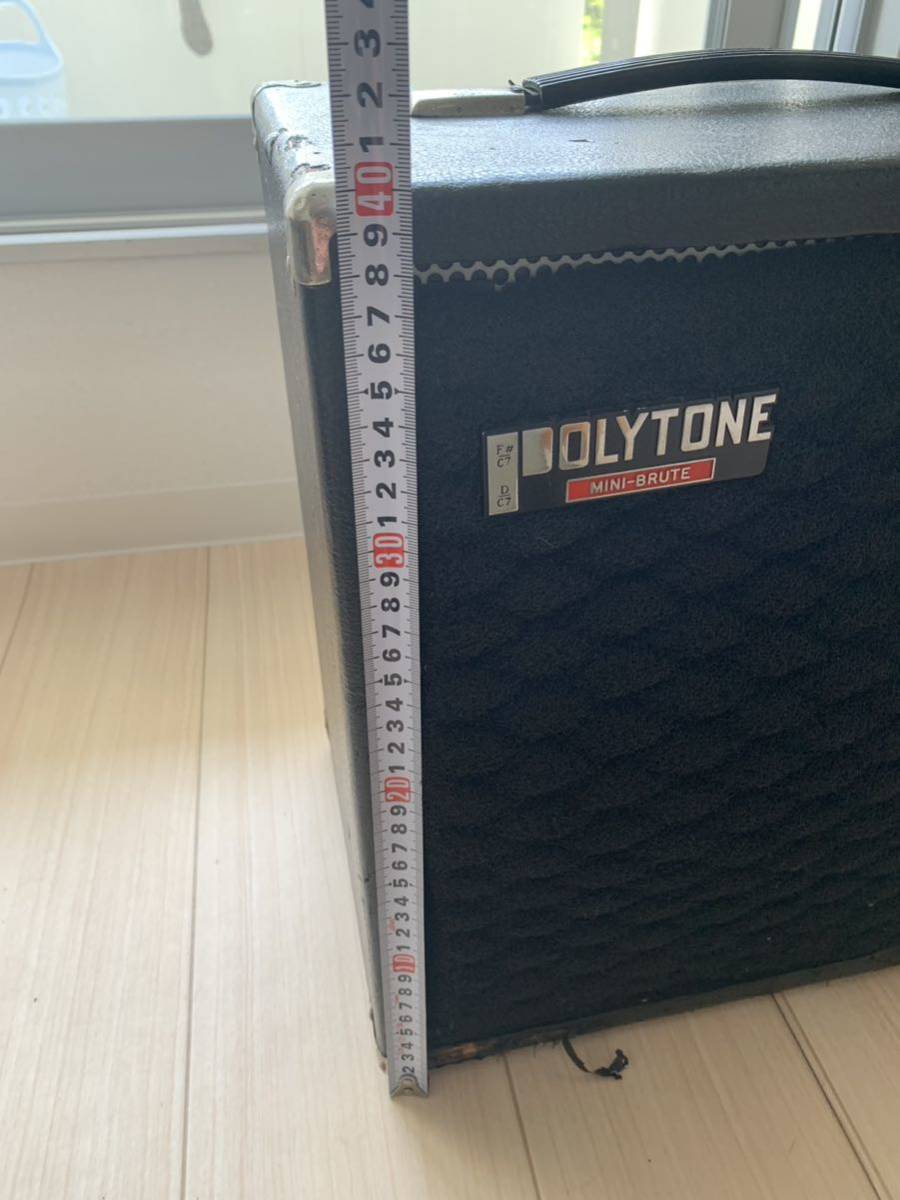 ☆品☆ POLYTONE ポリトーン MINI-BRUTE アンプ | www.annugeo.com