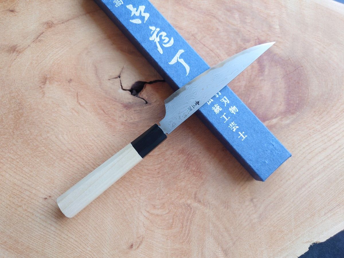 超人気高品質 伝統工芸品 ペティナイフ ペティナイフ 青二鋼 包丁 堺