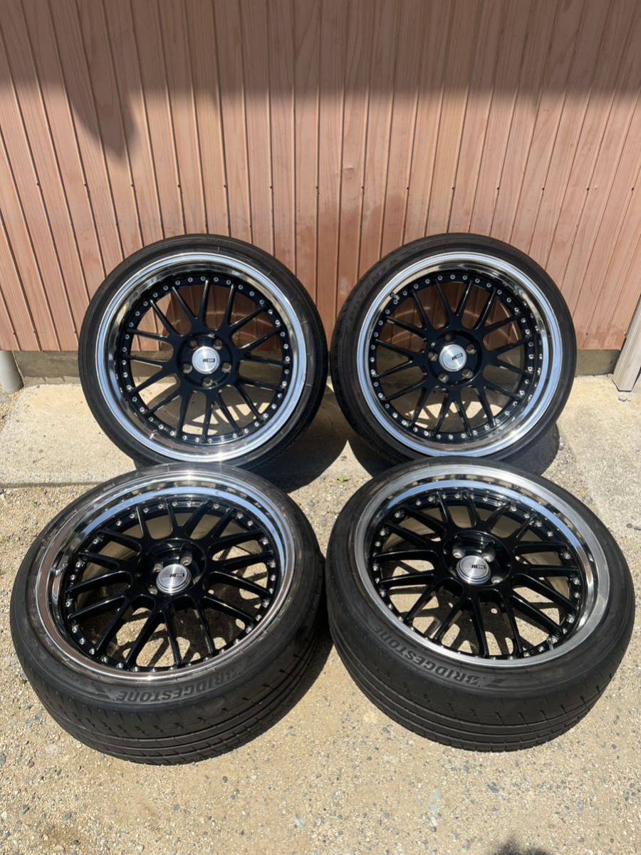 人気　20インチ　SSR MS1 MD 245/35R20 4本 ブリジストン　ポテンザ　S007 高級スポーツタイヤ　アルファード　ヴェルファイア　9J10J_画像1