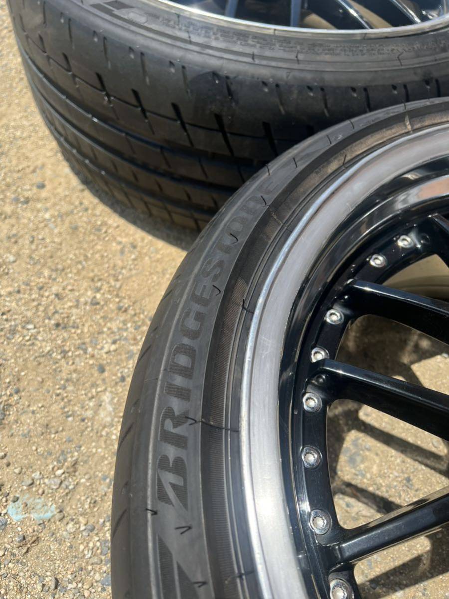 人気　20インチ　SSR MS1 MD 245/35R20 4本 ブリジストン　ポテンザ　S007 高級スポーツタイヤ　アルファード　ヴェルファイア　9J10J_画像7