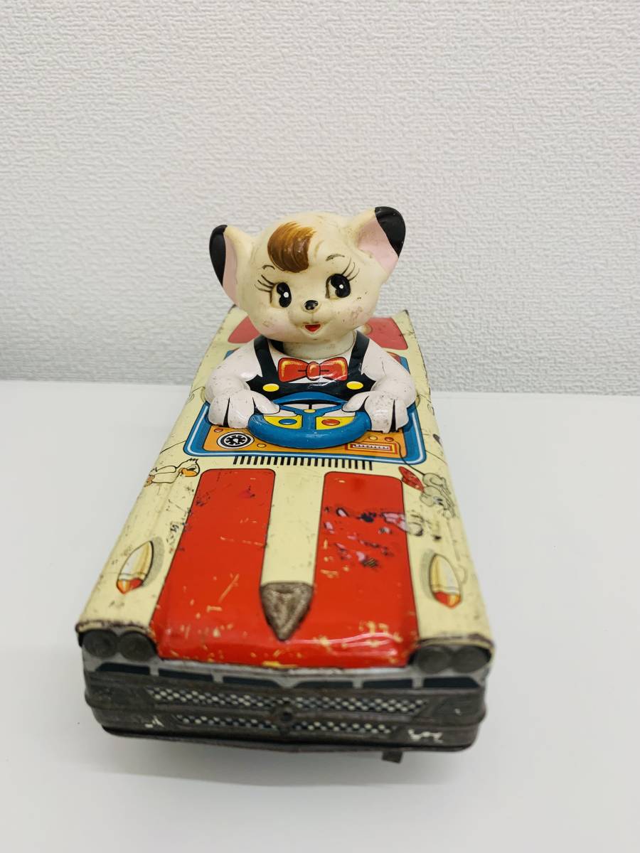 昭和レトロ ブリキのおもちゃ ジャングル大帝レオ号 ビンテージ品（箱なし）の画像2