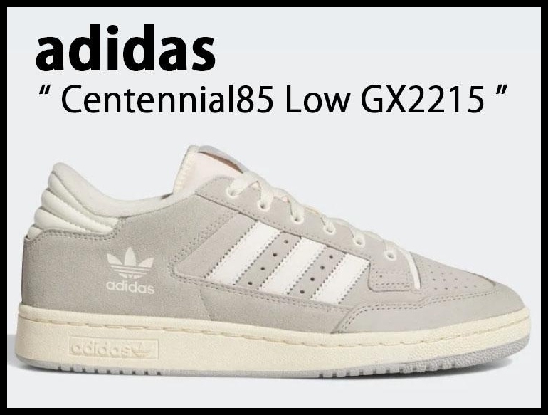 送料無料 新品 adidas アディダス 22AW GX2215 Centennial センテニアル 85 ロー スエード レザー スニーカー バスケット シューズ 26.5 ③_画像1