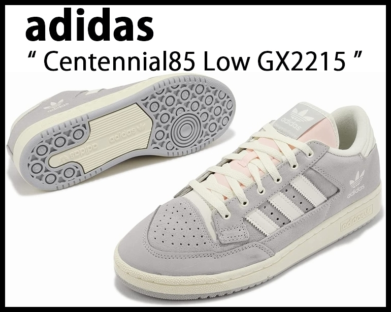 送料無料 新品 adidas アディダス 22AW GX2215 Centennial センテニアル 85 ロー スエード レザー スニーカー バスケット シューズ 27.5 ②