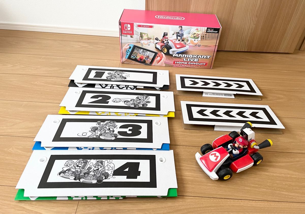 Switch】 マリオカート ライブ ホームサーキット マリオ 2台 Switch】 マリオカート ライブ ホームサーキット マリオ 2台