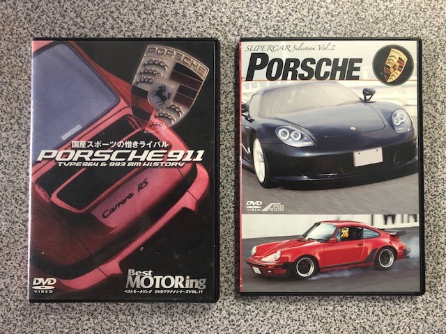  PORSCHE 911 ポルシェ９１１　DVD　2枚セット　_画像1