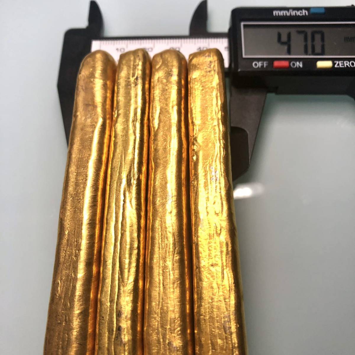 古銭 大型 金貨 縁起物 「福祿寿」開運金元寶 永久保存 美品 4本
