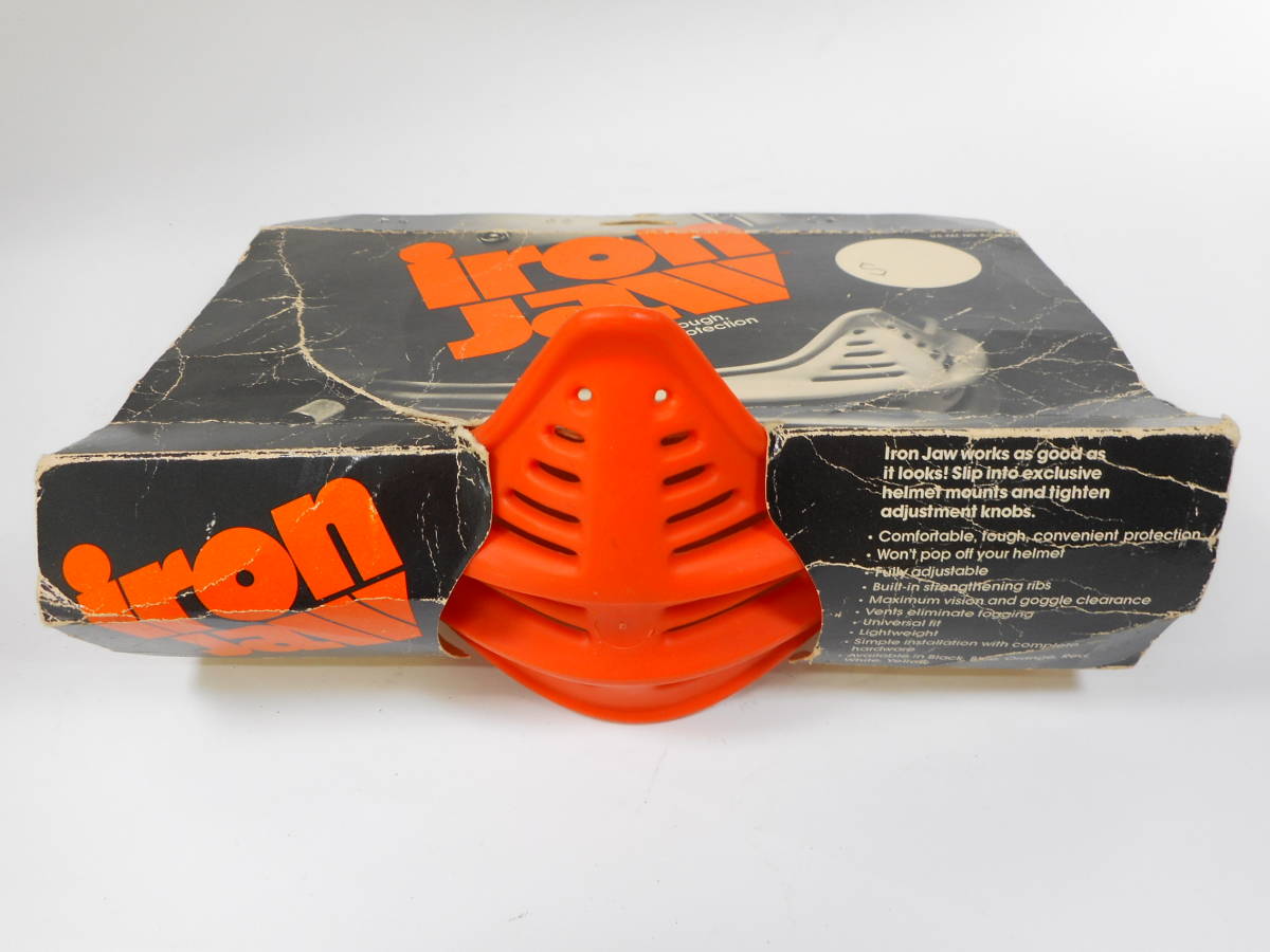 Yahoo!オークション - デッドストック 70s IRON JAW チンガード Yahoo!オークション - デッドストック 70s IRON JAW チンガード