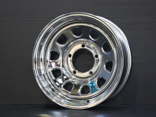 新型 ジムニー ホイール！ TSW デイトナクローム 16X5.5J-18 GEOLANDAR M/T G003 6.50R16LT タイヤセット　JB64 JB23などに！_画像3