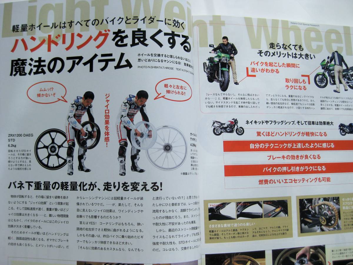 RIDERS CLUB ライダースクラブ　2010　7月　No435　走ってみたい、あの峠　志賀草津道路　渋峠　ライテクお悩み相談室！_画像5