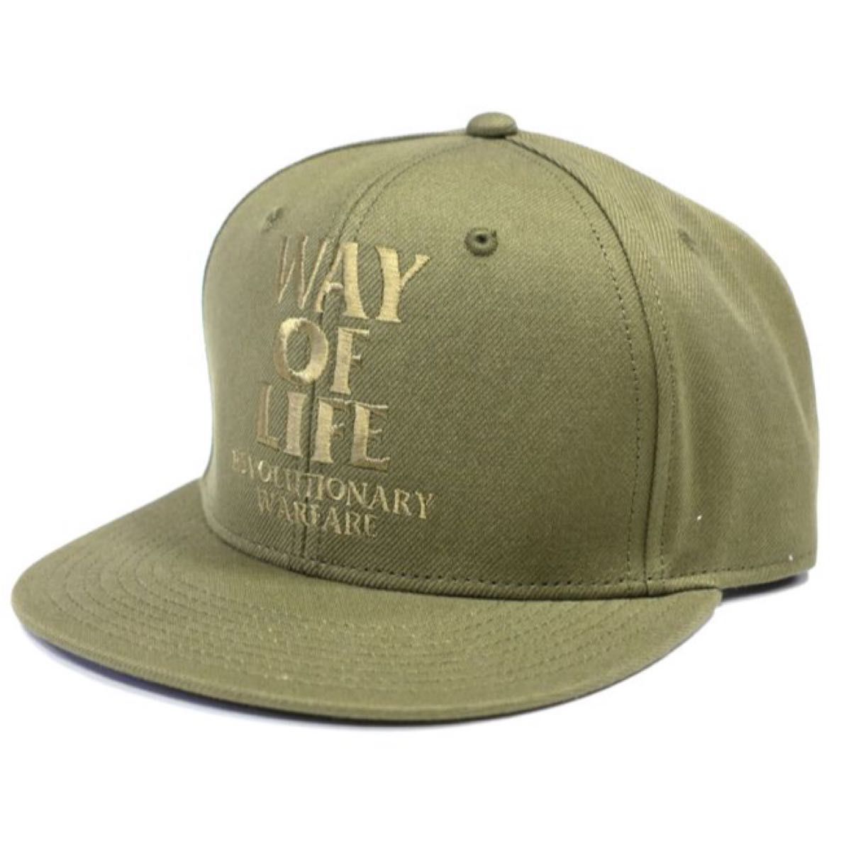 ラッツ RATS EMBROIDERY CAP (KHAKI) キムタク