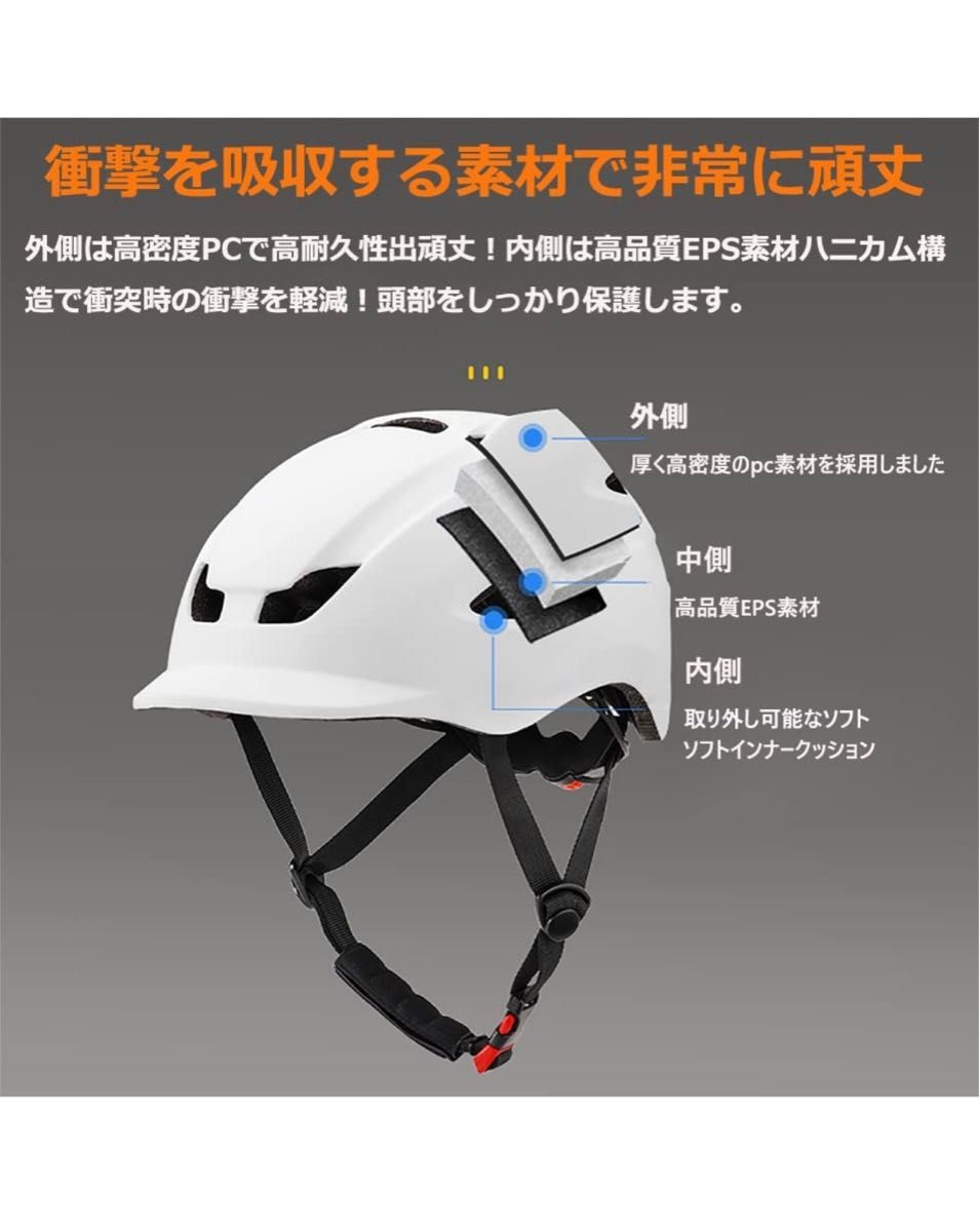 SHANHE 自転車用ヘルメット 大人用ロードバイク 通勤通学用 260g 超軽量 CPSC/CE安全基準認証 サイズ調整可能