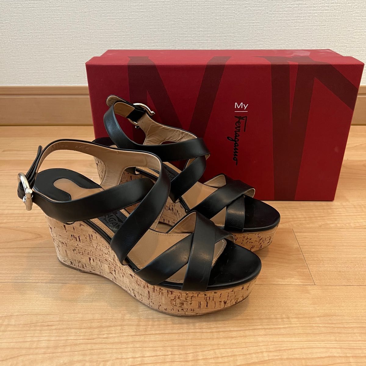 正規品 Salvatore Ferragamo サンダル Size 6 1/2 Yahoo!フリマ（旧）-