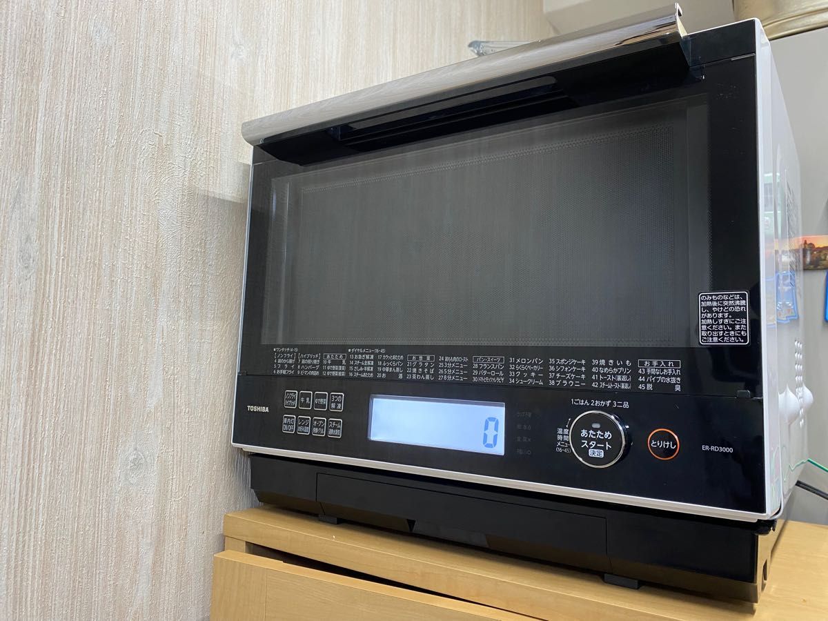 中古】 東芝 ER-PD7 K スチームオーブンレンジ 石窯ドーム 26L