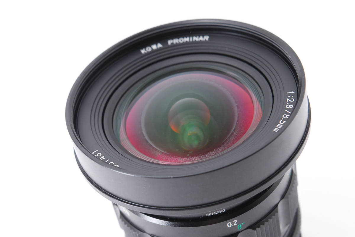 □美品□ コーワ KOWA PROMINAR 8.5mm F2.8 マイクロフォーサーズ用