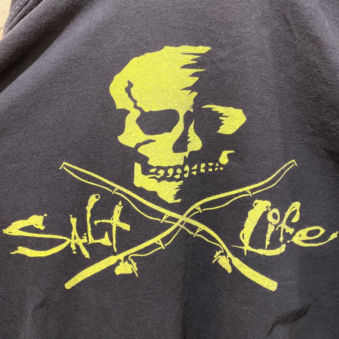 ソルトライフ Salt Lifeオーバーサイズ Tシャツ XL ドクロ スカル