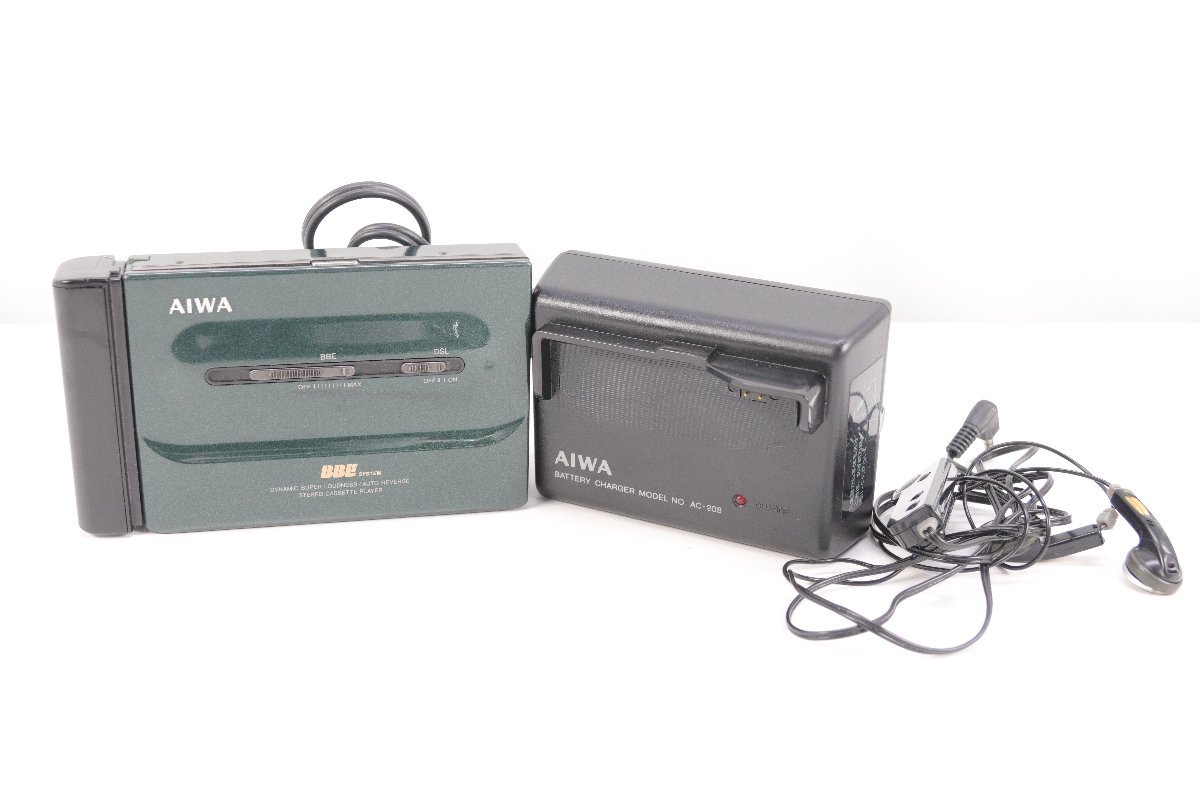 ジャンク品】AIWA アイワ HS-PL50 カセットボーイ ポータブル カセット