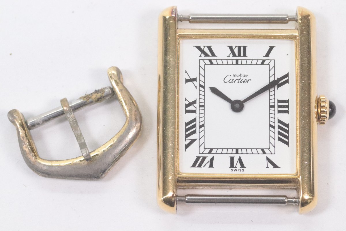 Yahoo!オークション - 【ジャンク品】Cartier カルティエ マストタンク