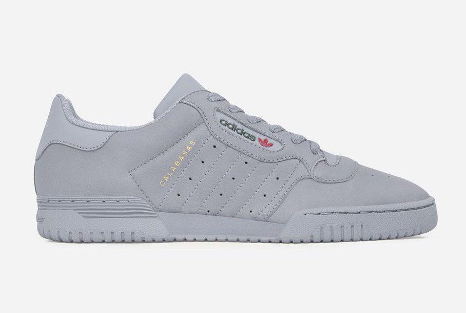 22cm# adidas YEEZY POWERPHASE Adidas легкий энергия che стул краб e ткань toKanye West CG6422 серый GREY спортивные туфли 