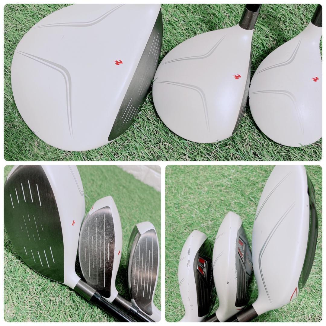 【TaylorMade 11本】ゴルフクラブセット メンズ テーラーメイド BURNER 2.0J キャディバッグ ドライバー アイアン 初心者  中級者 バーナー