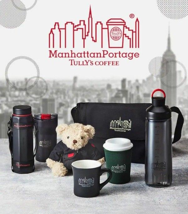 TULLY'S COFFEE × MANHATTAN PORTAGE タリーズ マンハッタン TULLY'S COFFEE × MANHATTAN PORTAGE タリーズ マンハッタン