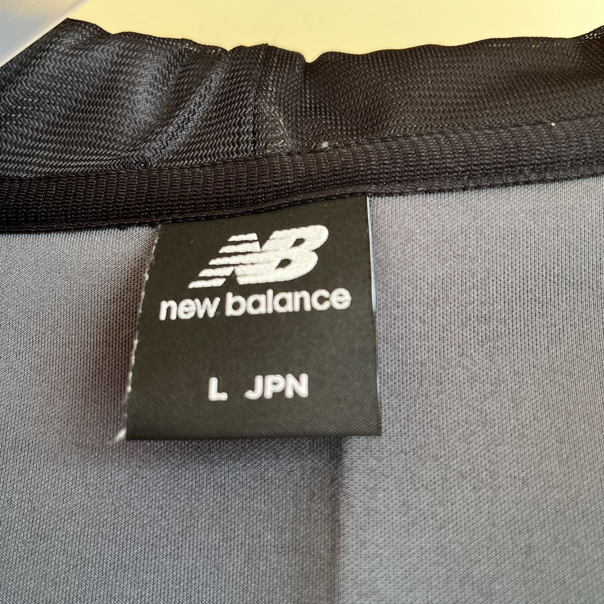 new balance ジップアップパーカー　メンズ　Lサイズ