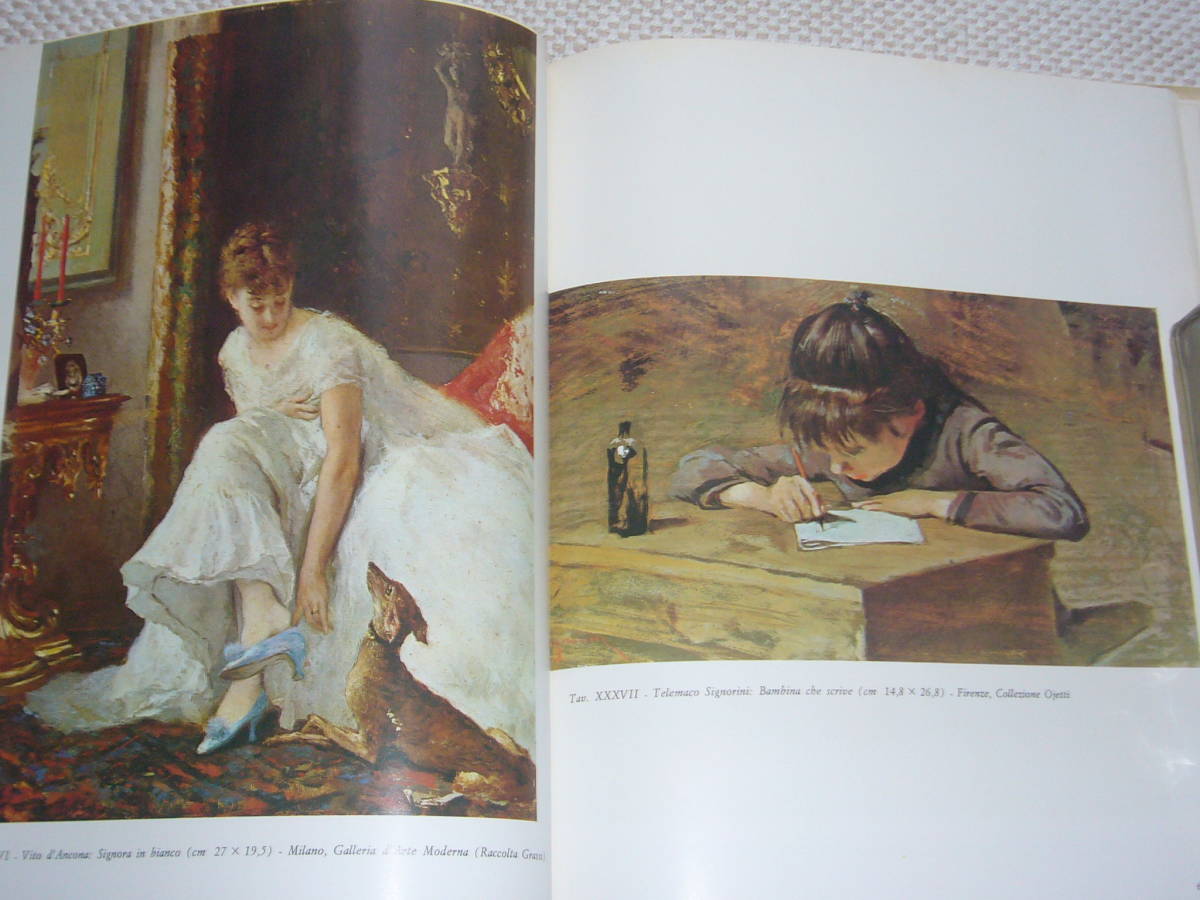 I MACCHIAIOLI　マッキアイオーリ　RAFFAELE DE GRADA　FRATELLI FABBRI EDITORI　1967年　※19世紀後半イタリア芸術家グループ _画像6