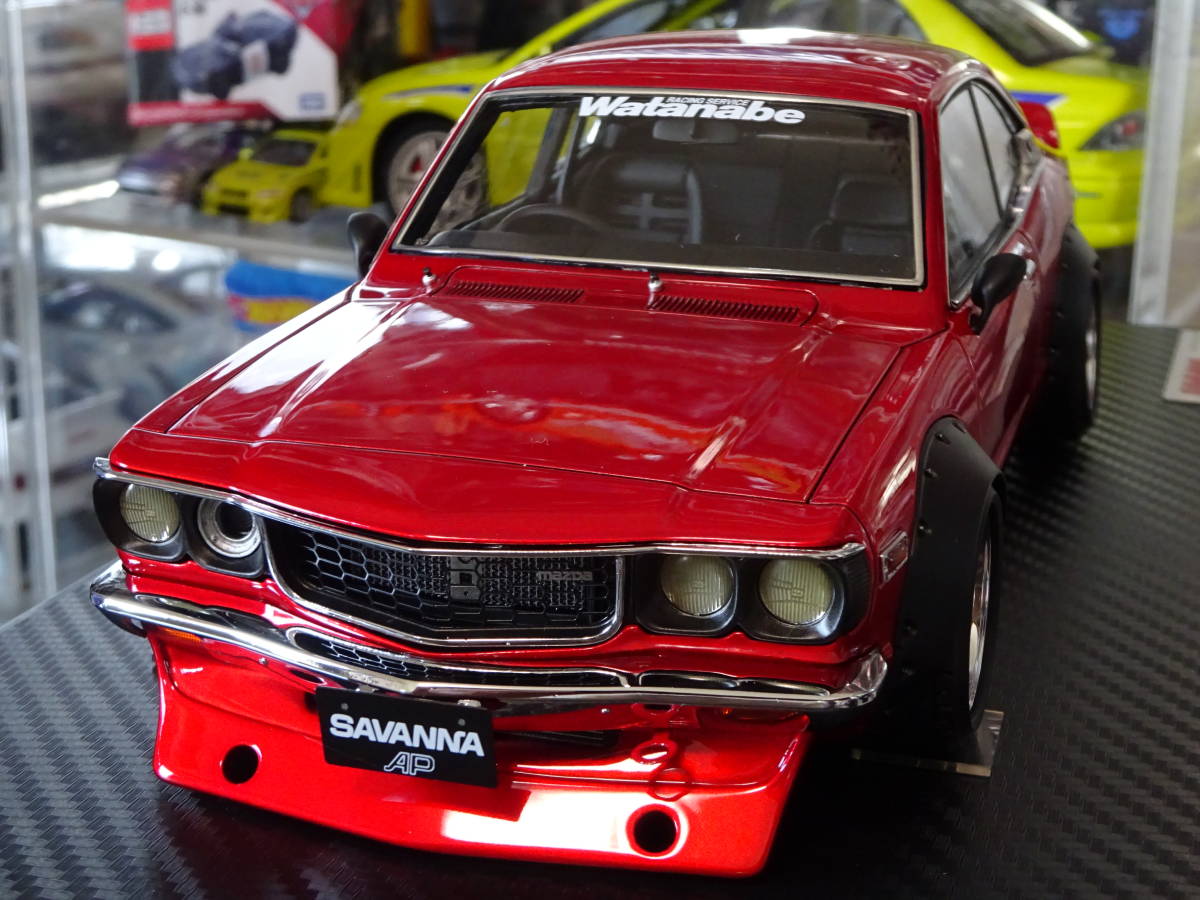 ☆120台限定☆IG1145☆1/18 Mazda Savanna (S124A) Semi Works ☆120台限定☆IG1145☆1/18 Mazda Savanna (S124A) Semi Works