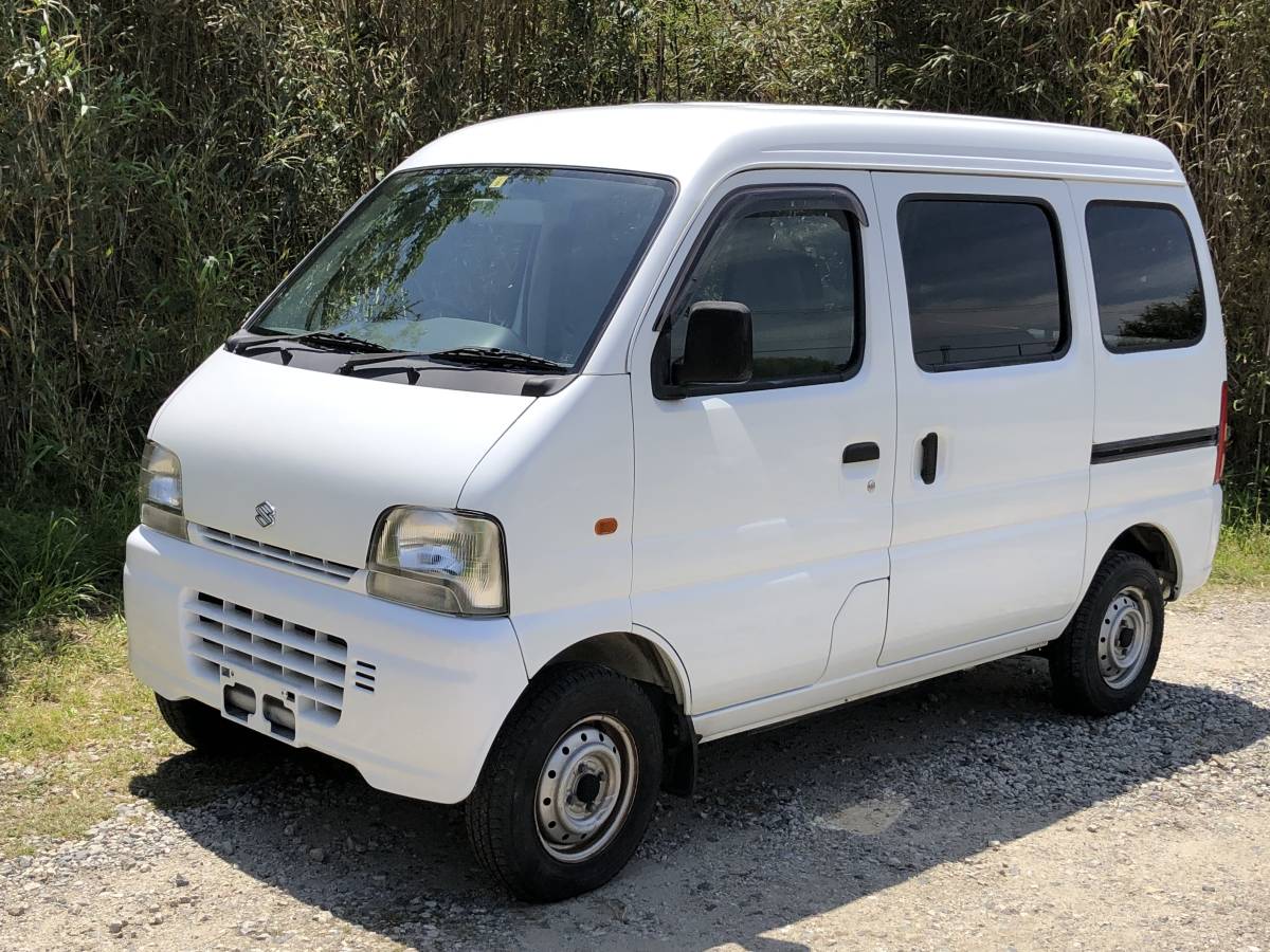 愛知県より　H16 スズキ エブリィバン DA62V 走行109900KM 5速MT エンジンK6A _画像1