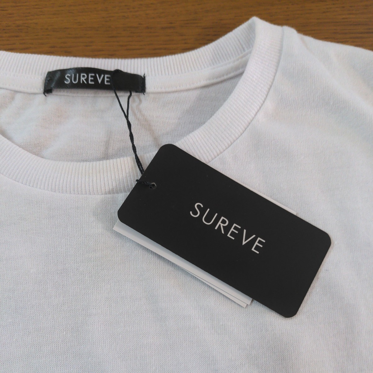 ☆新品☆SUREVE☆半袖Ｔシャツ☆L☆ホワイト☆男性用☆No.895_画像5