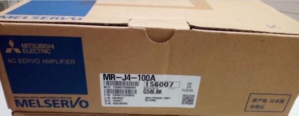 新品　MITSUBISHI/三菱電機 MR-J4-100A 　ACサーボアンプ 　６ヶ月保証