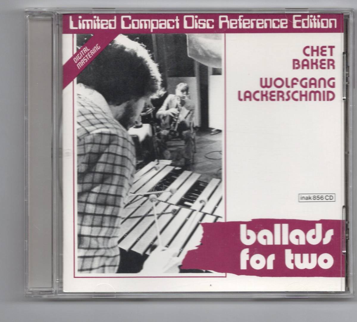 ♪レア盤!!! Chet Baker/Wolfgang Lackerschmid-Ballads For Two♪_画像1