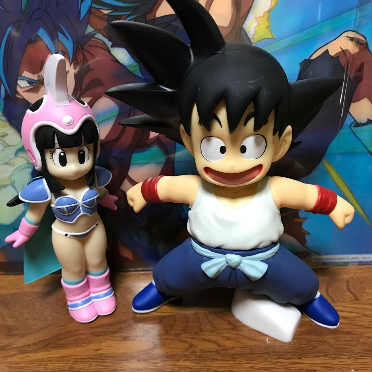 ドラゴンボール孫悟空幼少期フィギュアとチチフィギュア