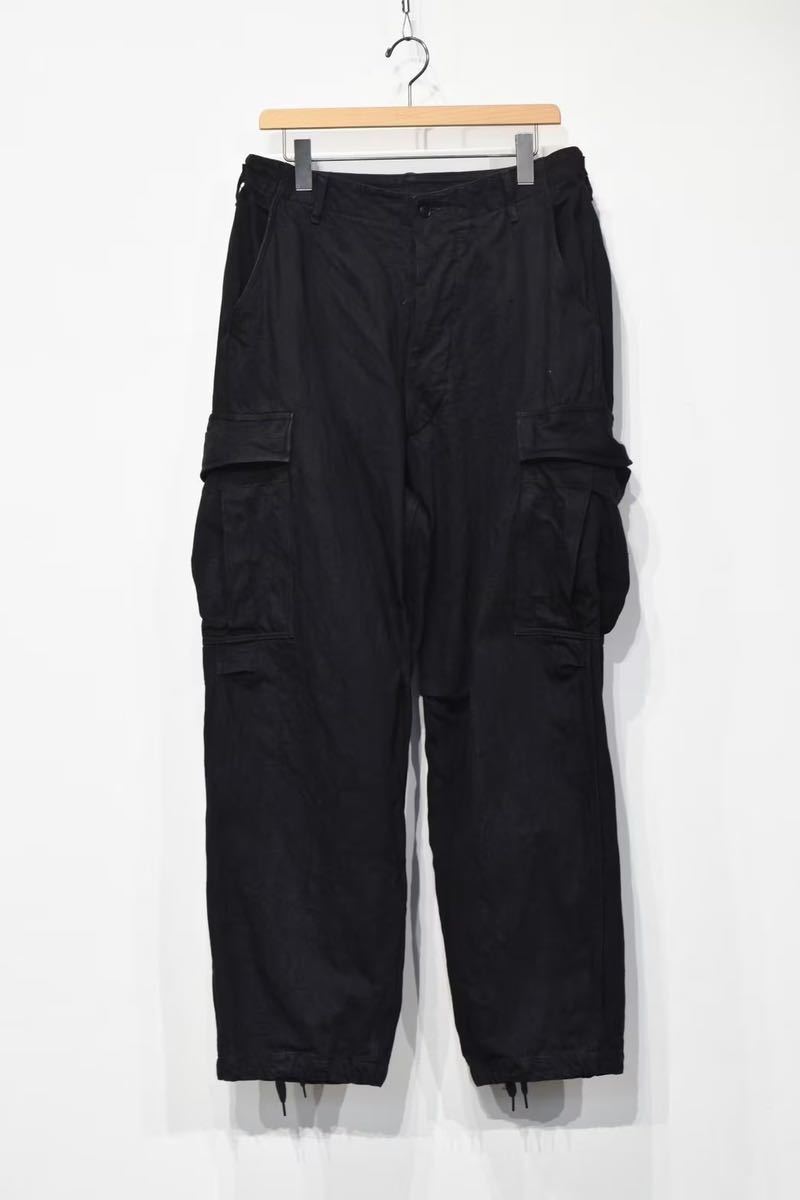 新品 新作 23SS COMOLI B.D.U デニム パンツ カーゴ ブリーチコモリBDU