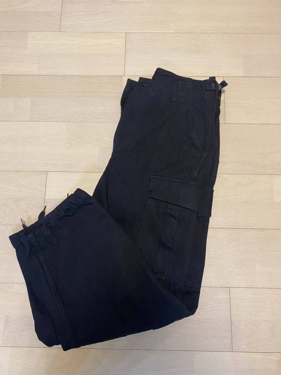 最終値下 新品 新作 23SS COMOLI B.D.U デニム パンツ カーゴ ブリーチコモリBDU