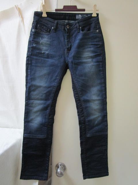 未使用タグ付き DIESEL jogg jeans スウェットジーンズ サイズ23 0678N 濃紺 RIZZO-NE SP Denim+sweat/pants