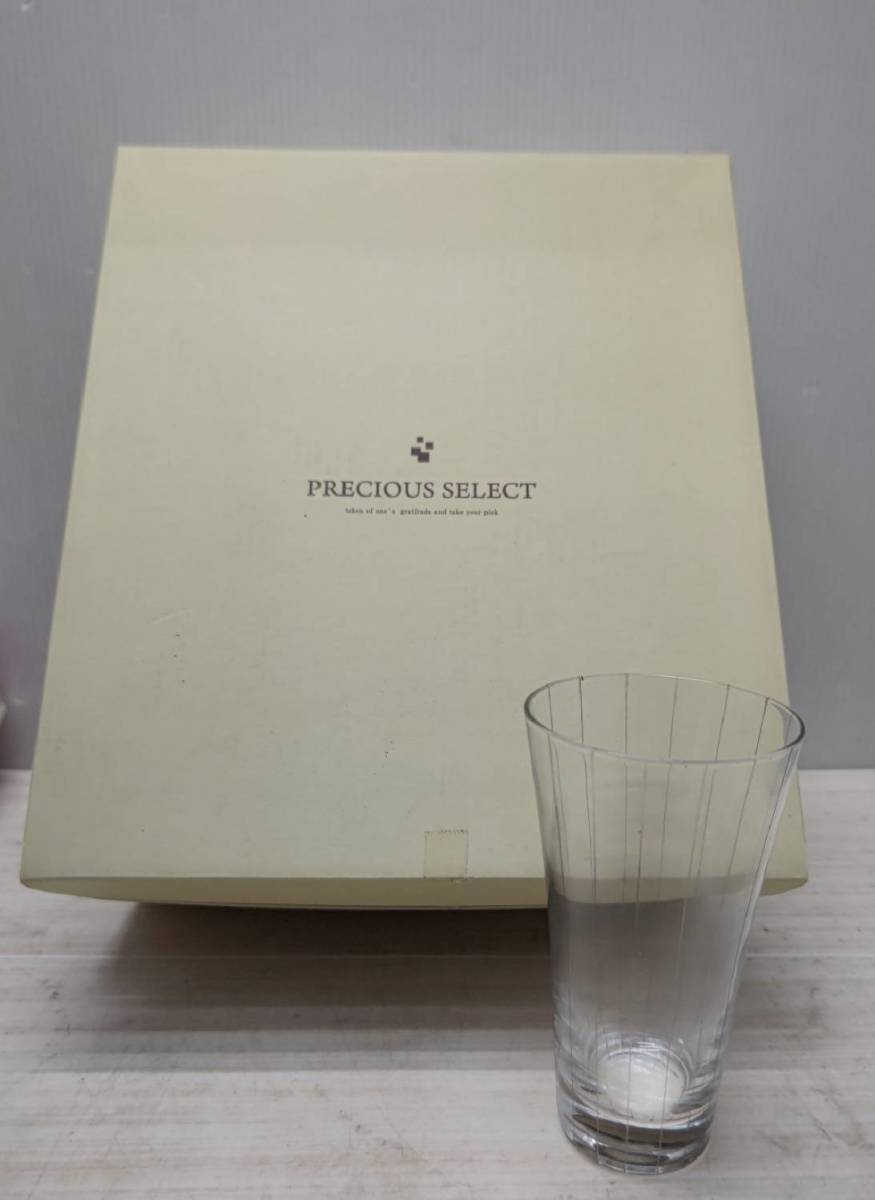 送料無料S72611 PRECIOUS SELECT　5客揃　ガラス　コップ　美品 良品　未使用品_画像1